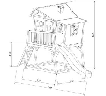 Produktbild Axi Spielhaus Max