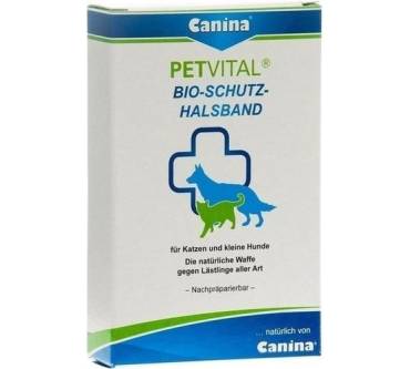 Produktbild Canina Pharma Petvital Bio-Schutz-Halsband für Katzen und kleine Hunde