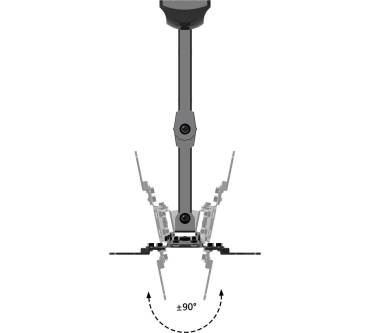 Produktbild Rhombutech Premium TV Wandhalterung (13-43