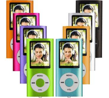 Produktbild Tabmart MP3 MP4 Musik Player Inklusiv 16 GB MicroSD