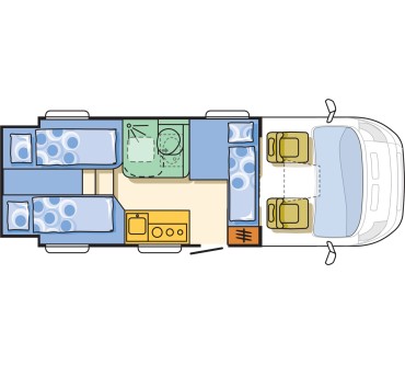 Produktbild Adria Compact Plus SLS 150 Multijet 6-Gang manuell (109 kW)