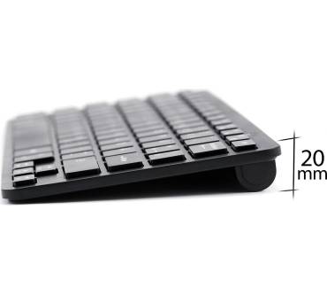 Produktbild CSL Computer Mini Wireless 2,4Ghz Tastatur