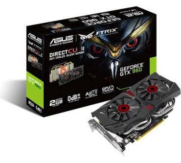 Produktbild Asus STRIX-GTX960-DC2-2GD5