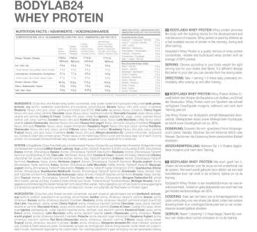 Produktbild Bodylab24 Whey Protein