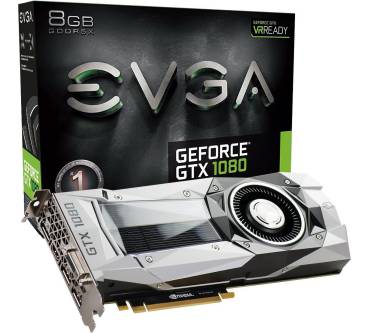 Produktbild EVGA GeForce GTX 1080 Founders Edition (08G-P4-6180-KR)