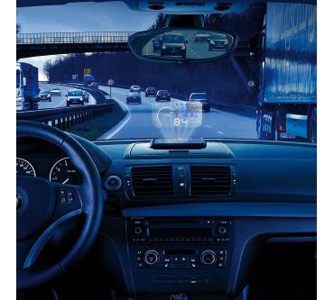 Produktbild Lescars Head-up-Display mit Bluetooth HUD-55c.bt