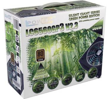 Produktbild LC-Power Silent Giant LC6460GP3 Green Power 460W V2.3