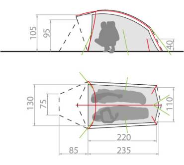 Produktbild Vaude Taurus Ultralight 2P