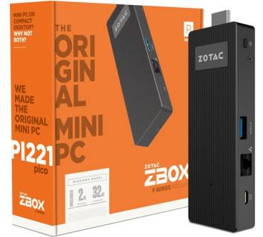 Produktbild Zotac Zbox PI221-W3B