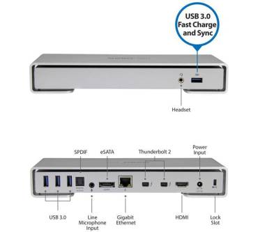 Produktbild StarTech Thunderbolt 2 4K Dockinstation