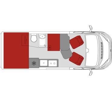 Produktbild Pilote Foxy Van V600G 130 Multijet 6-Gang manuell (96 kW)