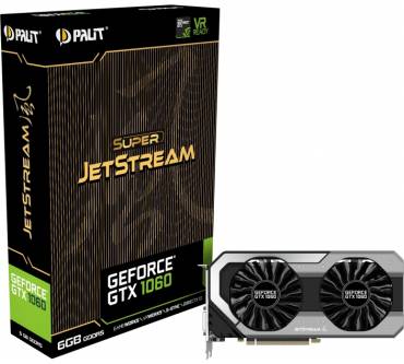 Produktbild Palit GeForce GTX 1060 Super JetStream