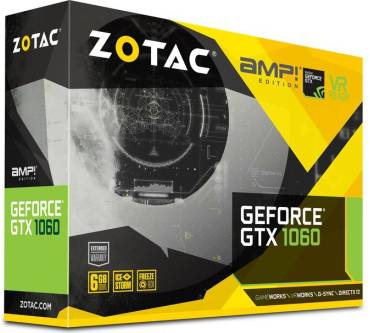 Produktbild Zotac GeForce GTX 1060 AMP! Edition