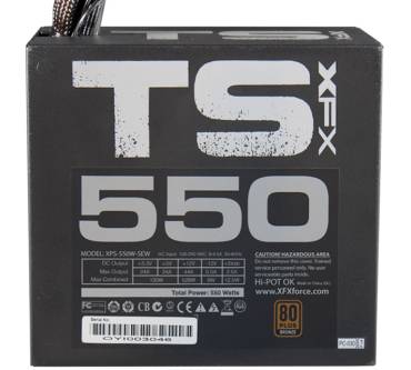 Produktbild XFX TS 550W PSU (P1-550G-TS3X)