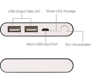 Produktbild Onite 10000mAh Powerbank