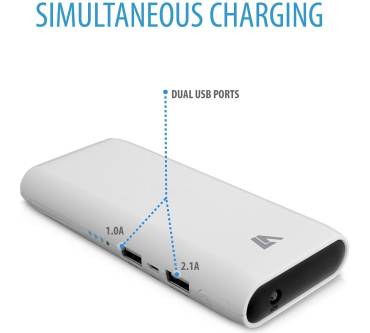 Produktbild V7 Dual USB Powerbank PB11000