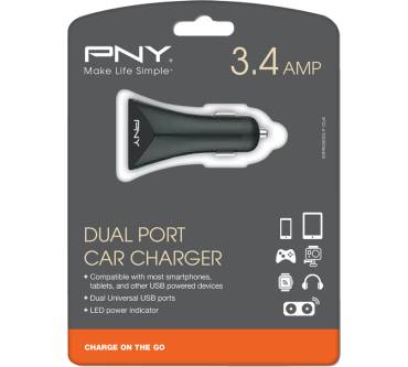 Produktbild PNY Dual Port Car Charger