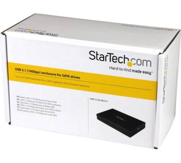 Produktbild StarTech USB 3.1 Gen2 Enclosure 3,5