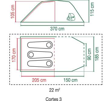 Produktbild Coleman Cortes 3