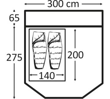 Produktbild Wigo Zelte Kampa Travel Pod Mini