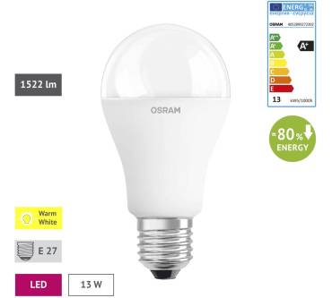 Produktbild Osram LED Star Classic A 100 (13W, warmweiß)