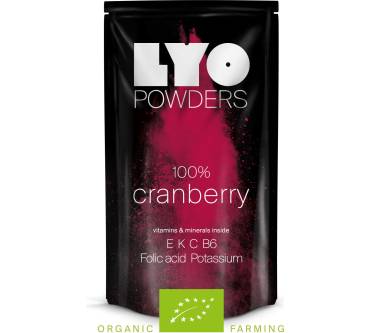 Produktbild Lyo Food Cranberry Powder