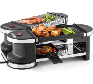 Produktbild Klarstein Tenderloin Mini Grillplatte + heißer Stein