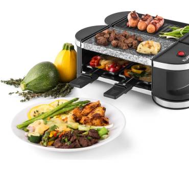 Produktbild Klarstein Tenderloin Mini Grillplatte + heißer Stein