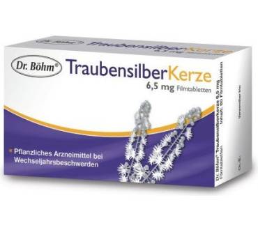 Produktbild Apomedica Dr. Böhm Traubensilberkerze 6,5 mg Filmabletten