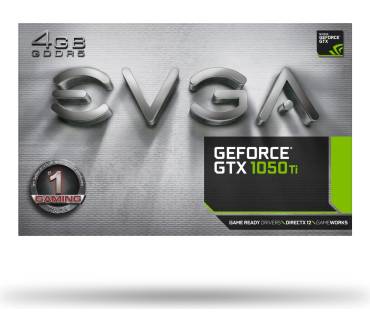 Produktbild EVGA GeForce GTX 1050 Ti Gaming 4GB