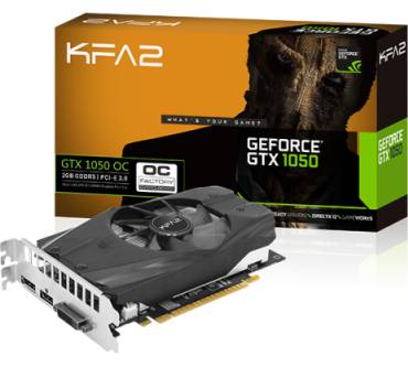 Produktbild KFA2 GeForce GTX 1050 OC 2GB