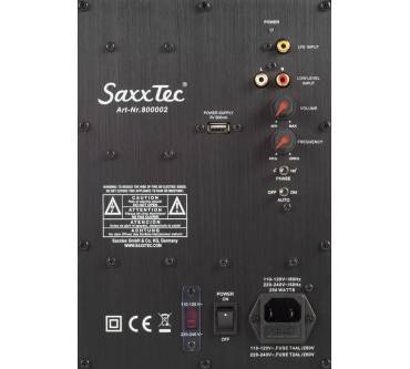 Produktbild SaxxTec coolSOUND 5.1-Laustsprecherset (CX 70 / CX 25 / CX 50 face / deepSOUND DS 12)