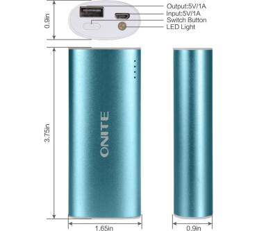 Produktbild Onite Mini-Powerbank (5.600 mAh)