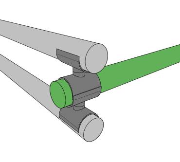 Produktbild WingX Stangen-Aufsätze 12er Set