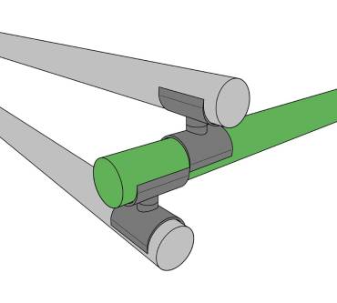 Produktbild WingX Stangen-Aufsätze 12er Set