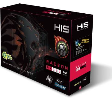 Produktbild HIS Radeon RX 460 Slim-iCooler OC 2GB