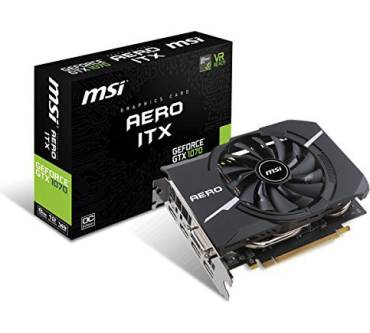 Produktbild MSI GeForce GTX 1070 Aero ITX OC 8G