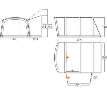 Produktbild Vango Galli Tall (RSV)