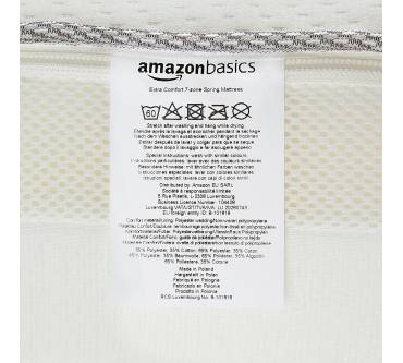 Produktbild AmazonBasics Extra-Komfort-Federkern-Matratze