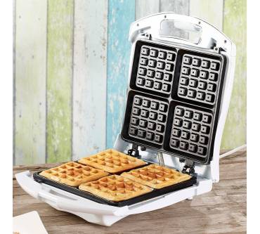 Produktbild Rosenstein & Söhne Waffeleisen für 4 Belgische Waffeln (NC3793)