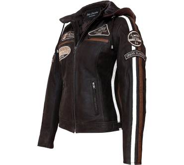 Produktbild Urban Leather Damen-Motorradjacke mit Protektoren