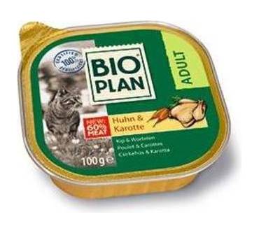 Produktbild Fressnapf / BioPlan Paté mit Huhn & Karotten