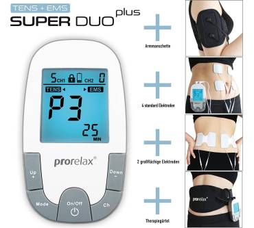 Produktbild Prorelax TENS + EMS SuperDuo Plus