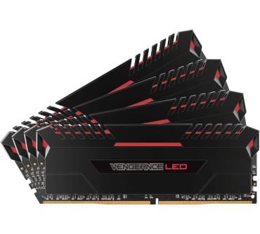 Produktbild Corsair Vengeance LED 32GB (4 x 8GB) DDR4 DRAM 3200MHz C16 Memory Kit