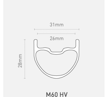 Produktbild Enve M Series 60 Forty HV 29