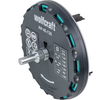 Produktbild Wolfcraft 1 AH 45-130 (5978000)