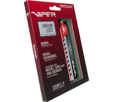 Produktbild Patriot Memory Viper Elite Series DDR4 16GB (2x 8GB) 2400MHz Kit