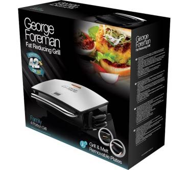 Produktbild George Foreman Grill&Melt Fitnessgrill (14525-56)