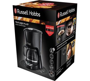 Produktbild Russell Hobbs Textures Plus Digitale Glas-Kaffeemaschine 22620-56