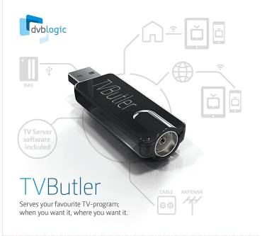 Produktbild DVBLogic TVButler (100TC DVB-C/T/T2 Tuner only)